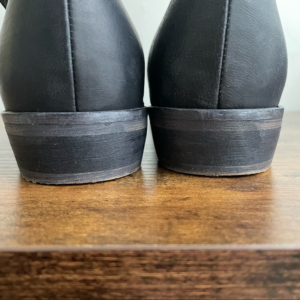 Free People Royale Pointed Toe Flat in Black - Picture 7 of 11
